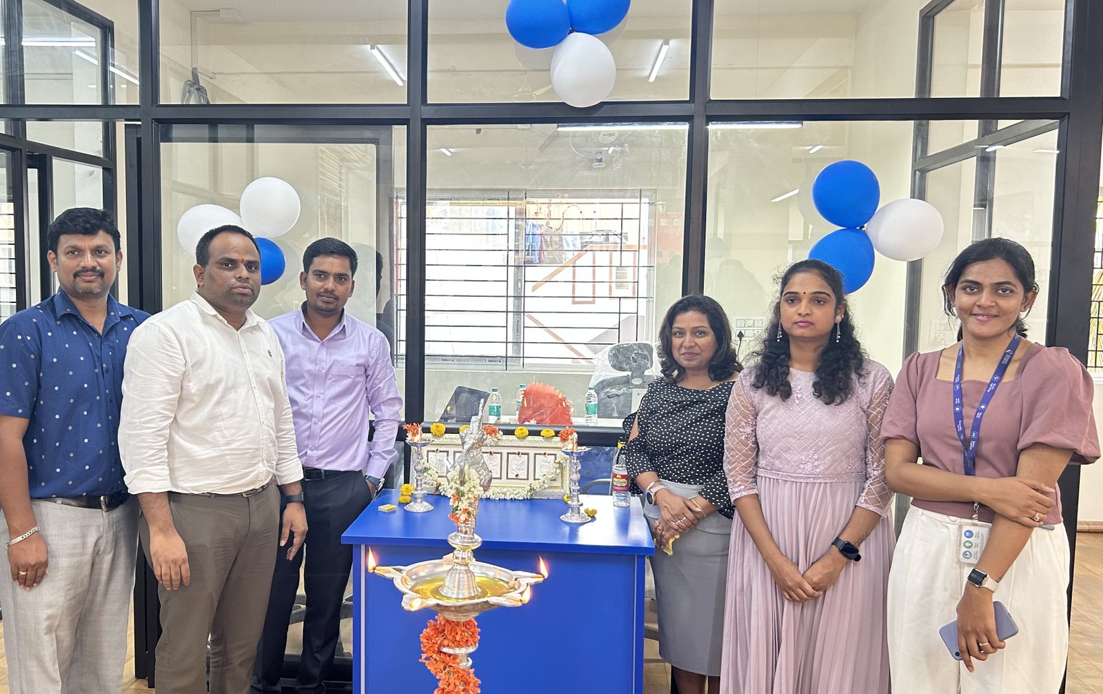 Bankers Meeting at New Office